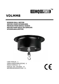 Notice HQ Power VDLMM8 Máquina de efectos