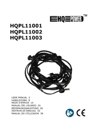 Notice HQ Power HQPL11001 Câble électrique