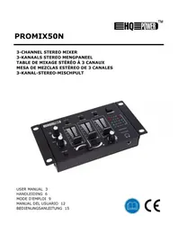 Notice HQ Power PROMIX50N Mezclador de audio