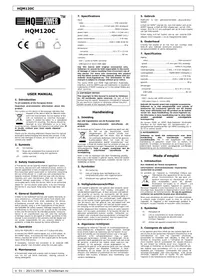 HQ Power HQM120C - Convertisseur audio/vidéo