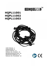 Notice HQ Power HQPL11002 Iluminación