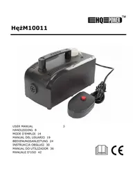 Notice HQ Power HQSM10011 Máquina de efectos