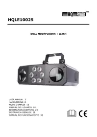 Notice HQ Power HQLE10025 Projecteur lumineux