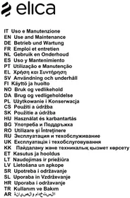 Notice ELICA NIKOLATESLA SWITCH PRF0146212A Tűzhely