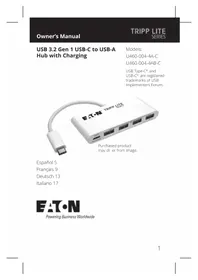 Notice Tripp Lite U4600044ABC Accessoire informatique