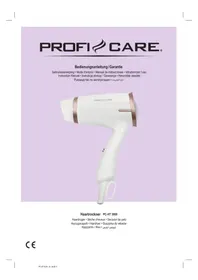 Notice ProfiCare PCHT 3009 Sèche cheveux
