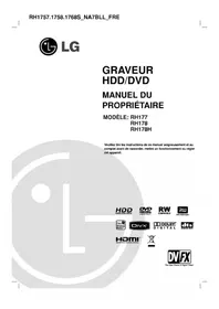 Notice LG RH1758S Graveur DVD