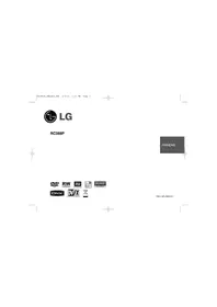 Notice LG RC388P Graveur DVD