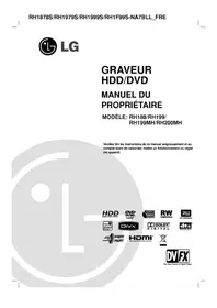 Notice LG RH1878S Graveur DVD