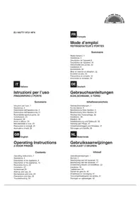 Notice HOTPOINT EU HA7TY 9721 NFX 1 тоңазытқыш