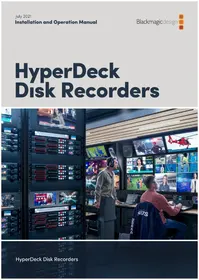 Notice Blackmagic Design HYPERDECK STUDIO HD PLUS ビデオデッキ