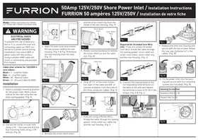 Notice Furrion F52INSPSAM Prise électrique industrielle