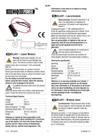 HQ Power DLU01 - Pointeur laser