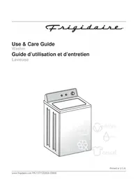 Notice FRIGIDAIRE FTW3011KW Machine à laver