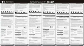 Notice THERMALTAKE TOUGHPOWER TF1 Alimentation électrique pour ordinateur