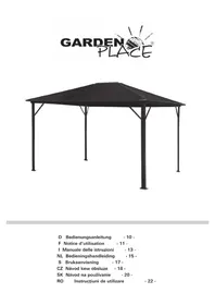 Notice Garden Place COSTA Tente