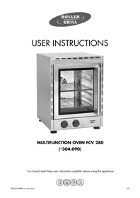 Notice ROLLER GRILL FCV 280 Oven