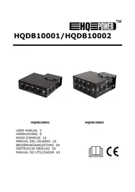 Notice HQ Power HQDB10001 Controlador