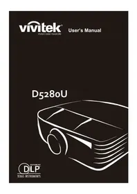 Notice VIVITEK D5280U Projecteur