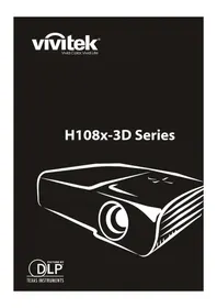 Notice VIVITEK H10863D Projecteur