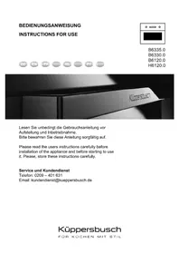 Notice Küppersbusch B6330.0S1 Φούρνος