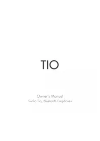 Notice Sudio TIO Ecouteur