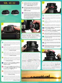 Notice Lensbaby SOL 45MM F3.5 Objectif