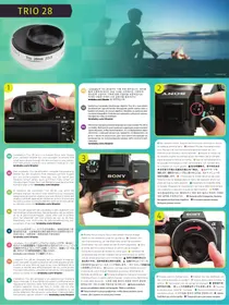 Notice Lensbaby TRIO 28MM F3.5 Objectif