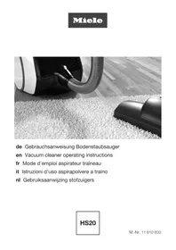 Notice MIELE BOOST CX1 ACTIVE Aspirateur sans sac