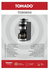 Notice Tomado TGB0801S Kaffemaskine