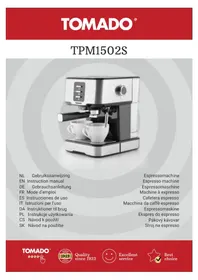 Notice Tomado TPM1502S Kaffemaskine