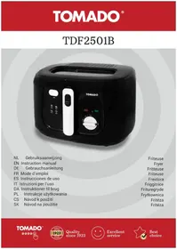 Notice Tomado TDF2501B Fritteuse