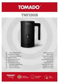 Notice Tomado TMF1201B Milchaufschäumer