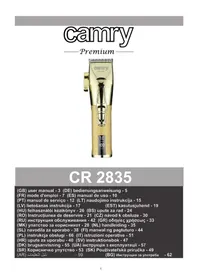 Notice CAMRY CR 2835 Cortacésped