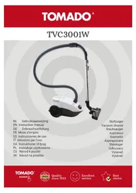Notice Tomado TVC3001W Staubsauger