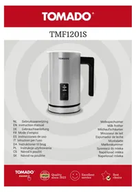 Notice Tomado TMF1201S Milchaufschäumer