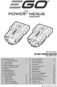 Notice EGO PAD1501E Elem
