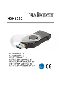 Notice HQ Power HQM122C Clé USB