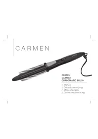 Notice Carmen CURLOMATIC BRUSH CB3085 Fer a boucler