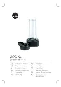 Notice WILFA 2GO XL TG1B700 Blender