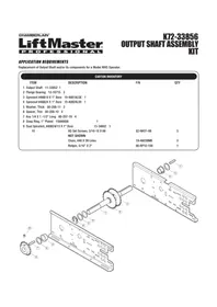 Notice LIFT-MASTER MGJ5011E Porte de garage