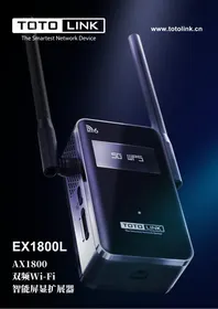 Notice Totolink EX1800L Wifi répéteur