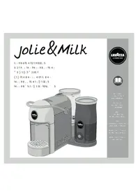 Notice Lavazza A MODO MIO JOLIE & MILK Machine à café