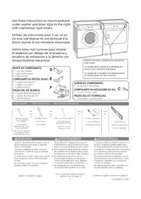 Notice FRIGIDAIRE CFPWD15R Sèche-linge