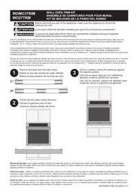 Notice FRIGIDAIRE WO27TRM3SS Four mural