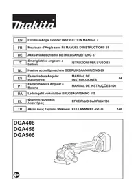 Notice MAKITA DGA506RTJ Broyeur de végétaux