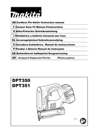 Notice MAKITA DPT351RMJ Agrafeuse électrique