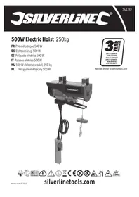 Notice SILVERLINE 264782 Sprzęt do podnoszenia