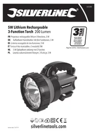 Notice SILVERLINE 747590 Oświetlenie
