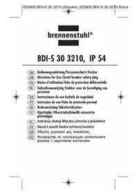 Notice BRENNENSTUHL BDIS 30 3210 Удлинитель